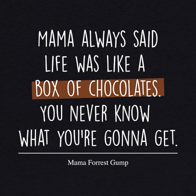 Life is Like a Box of Chocolates by TEEWEB